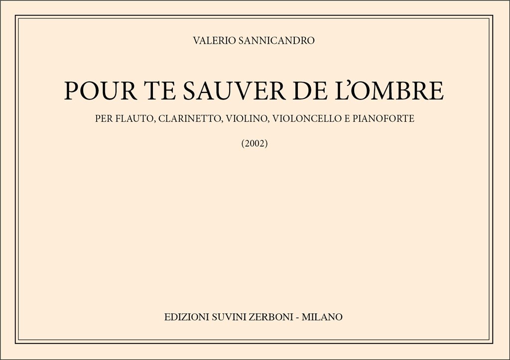Pour Te Sauver De L'Ombre